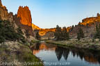 Sunset Reflection on Crooked River