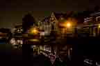 Boathouse Row at night